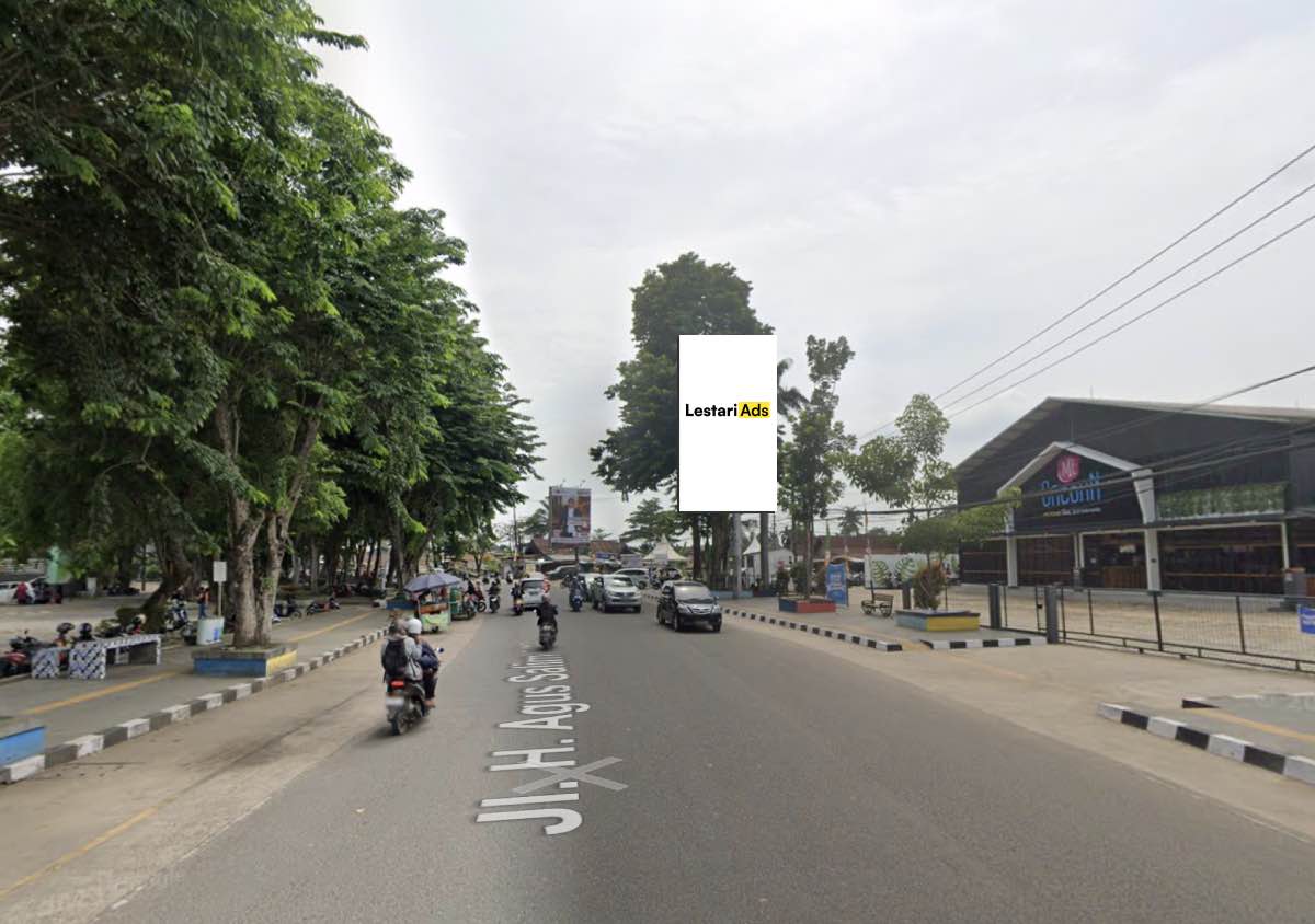 Billboard Ad Space Haji Agus Salim Street, in front of Taman Remaja, Jambi City, Jambi