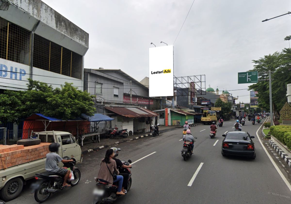 Billboard Ad Space Yos Sudarso Street, Serengan, Surakarta (Solo), Central Java