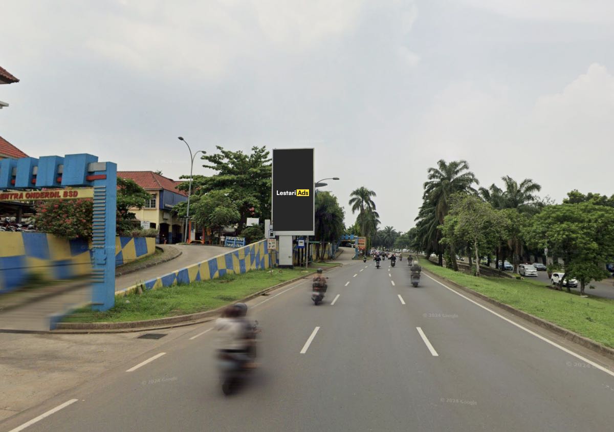 Digital Billboard Advertising on Letnan Sutopo, South Tangerang, Banten