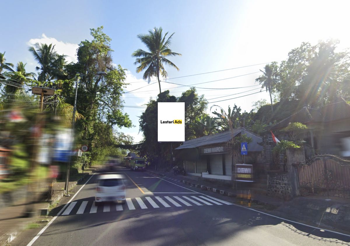 Billboard Advertising on Ulakan Main Road, Karangasem, Bali