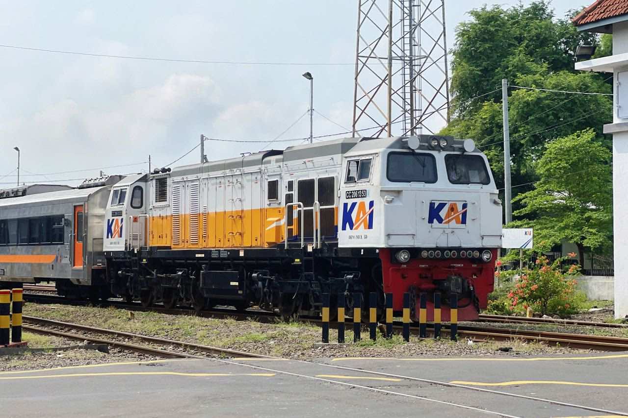 Advertising Space on Indonesian Railways Intercity Train