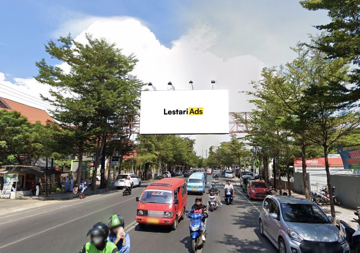 Billboard Advertising on Dr. Sam Ratulangi Street, Makassar