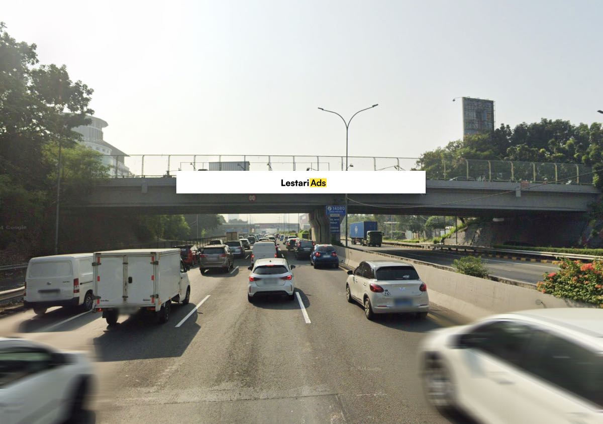 Billboard Advertising on Jakarta-Merak Toll Road, West Jakarta