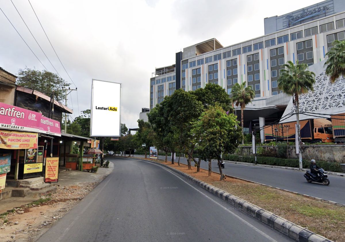 Billboard Ad Space Sultan Agung Street, Kedaton District, Bandar Lampung, Lampung