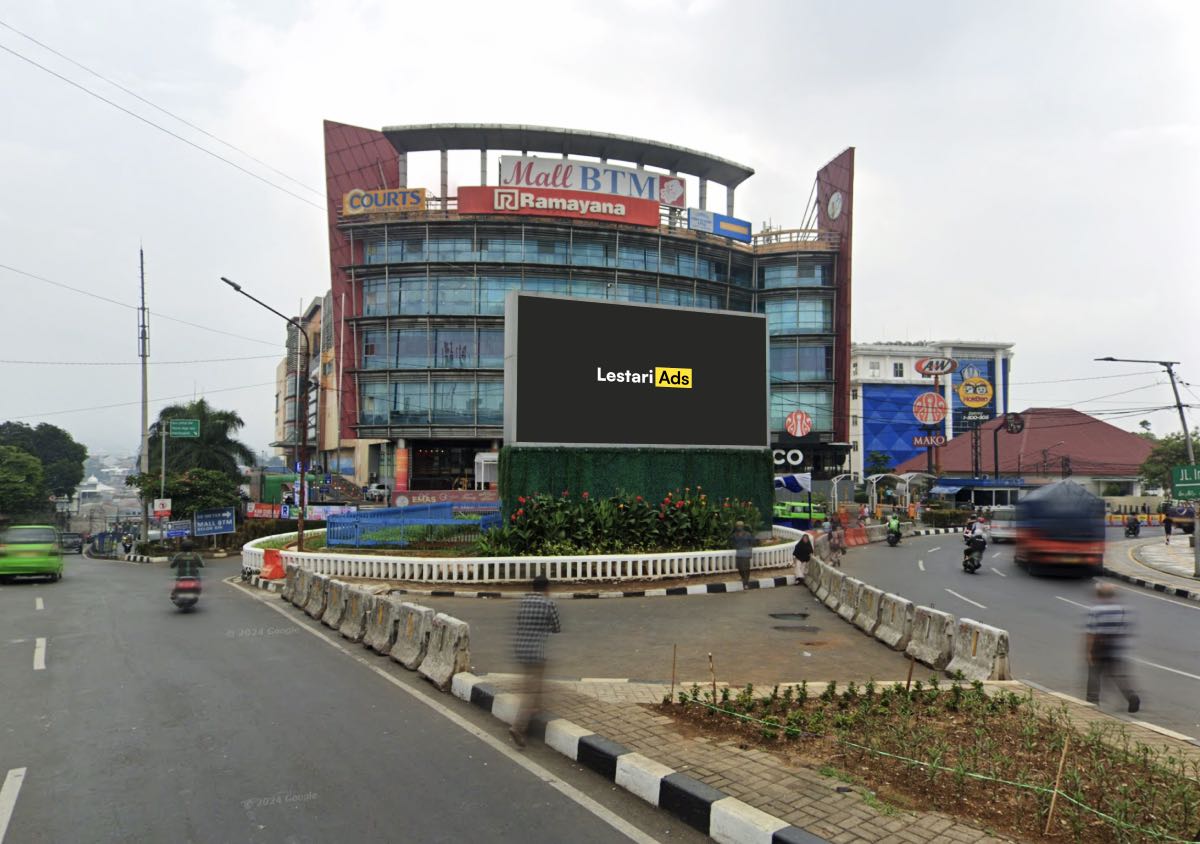 Digital Billboard Advertising on Ir. H. Juanda, Bogor, West Java