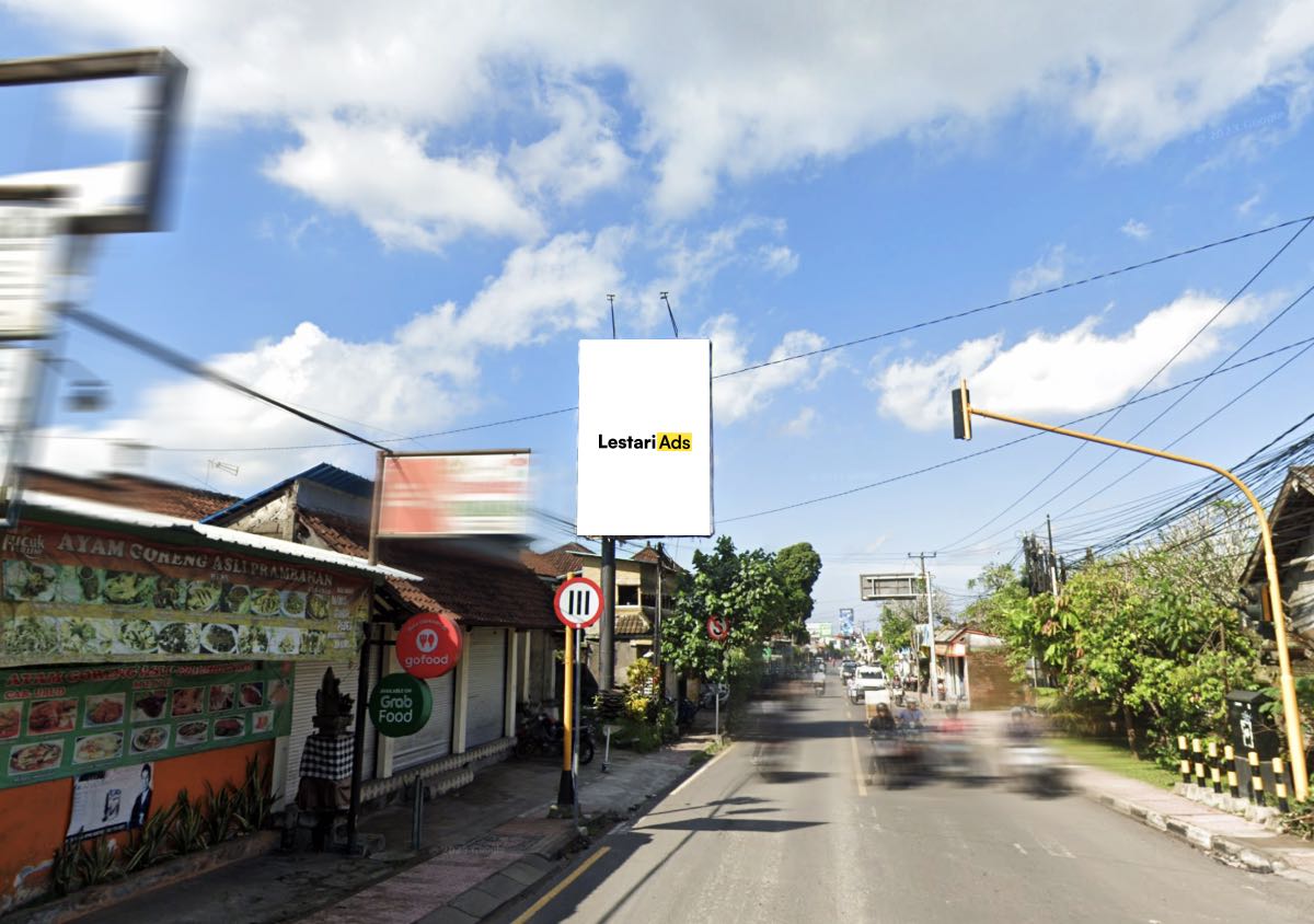 Billboard Ad Space Cok Gede Rai Street (Arjuna Statue), Ubud, Gianyar, Bali