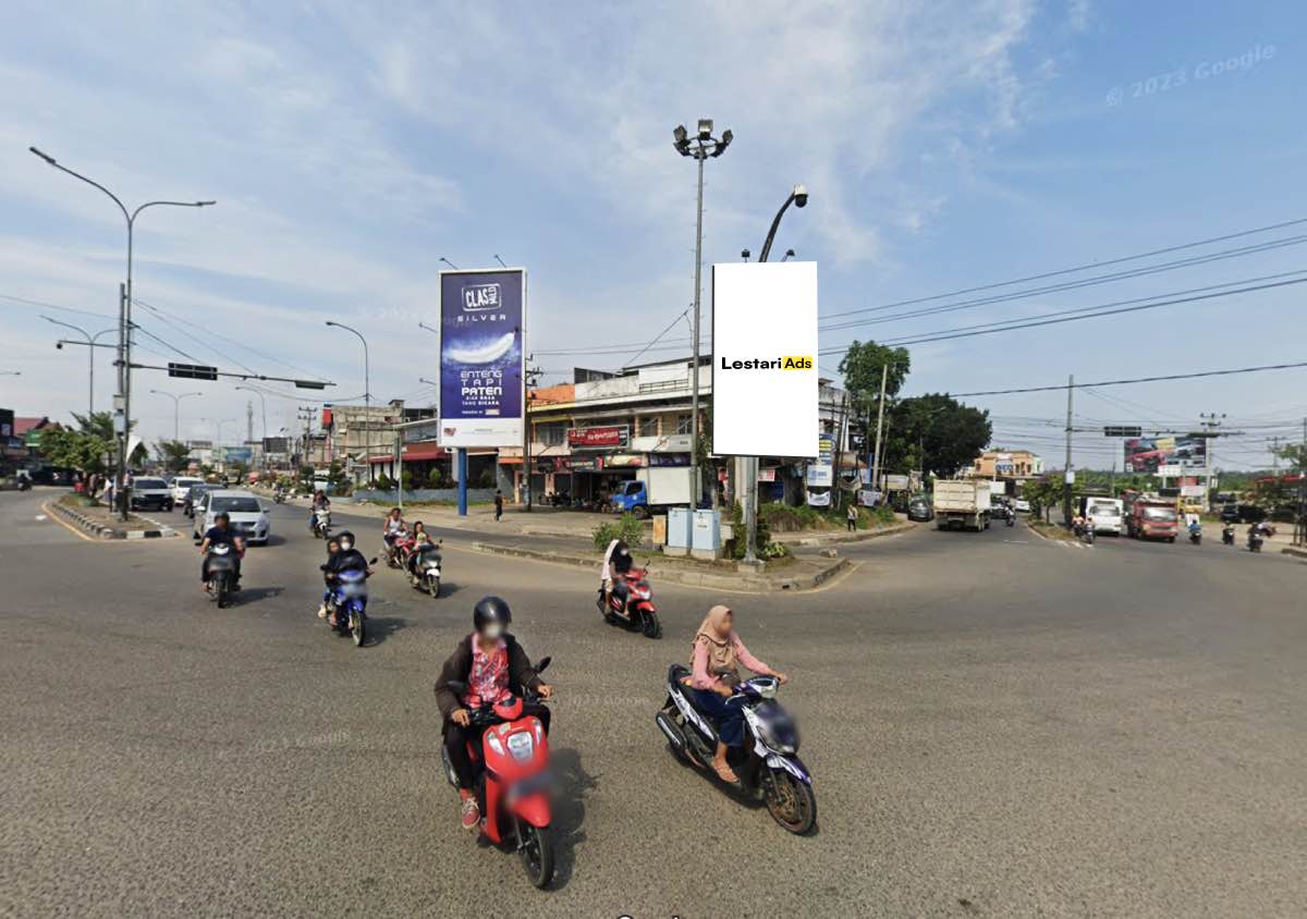 Billboard Advertising on Pattimura Street, Jambi City, Jambi