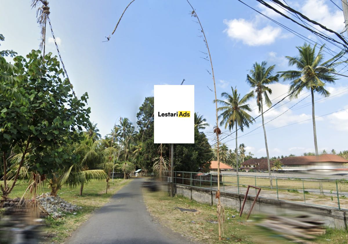 Sewa Billboard Jalan Raya Ulakan, Karangasem, Bali