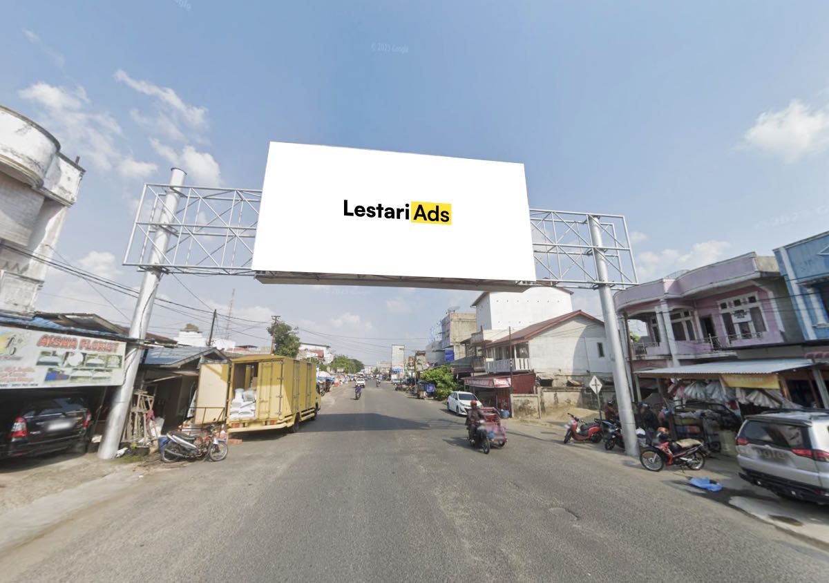 Billboard Advertising on Arief Rahman Hakim Street, Rengat, Riau