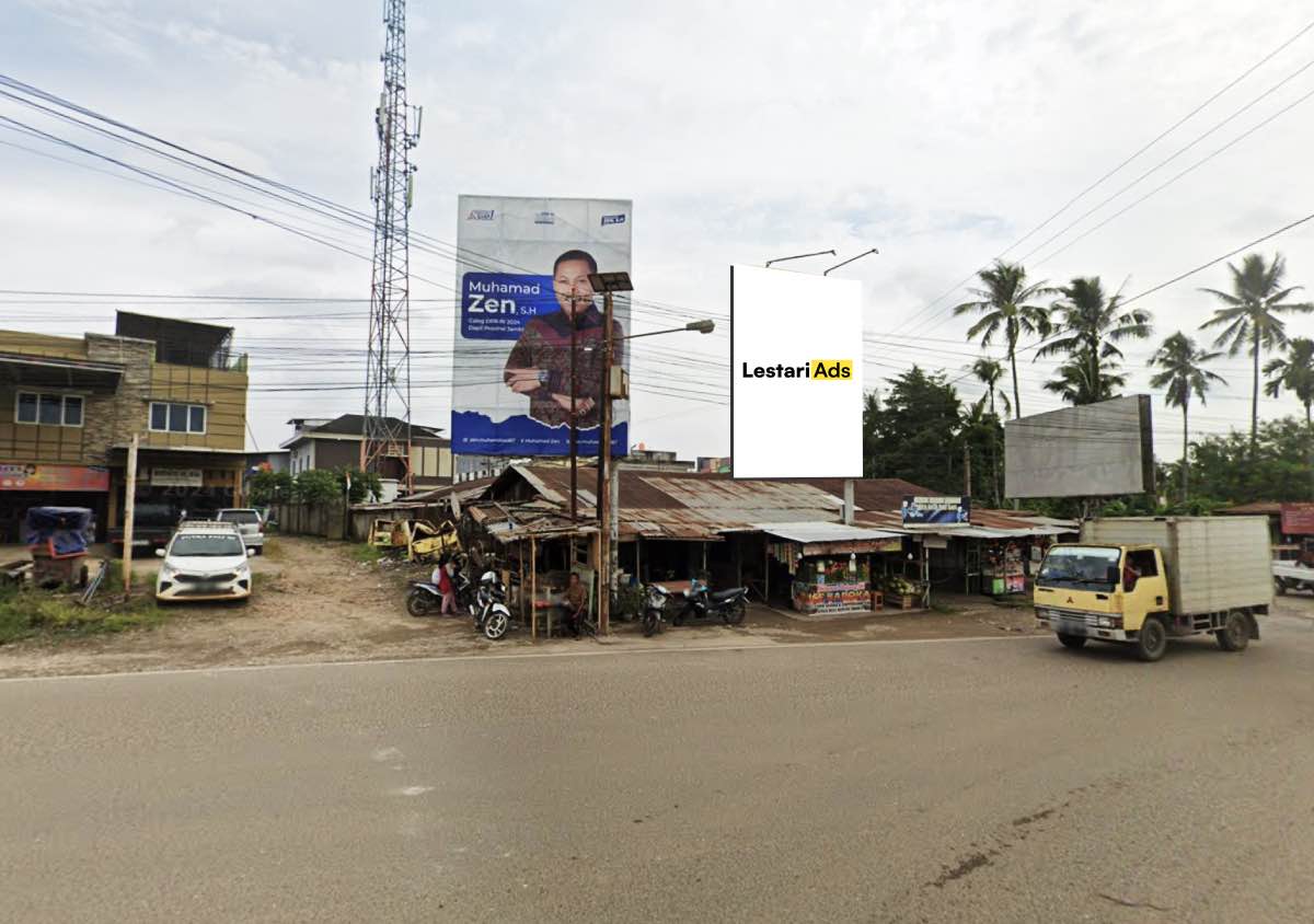 Billboard Ad Space Sentot Ali Basa Street, Marene Junction, Muaro Jambi, Jambi