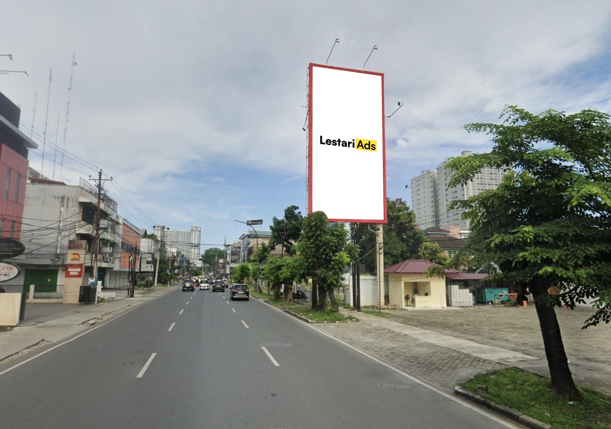 Sewa Billboard Jalan Prof. HM. Yamin, Medan, Sumatera Utara