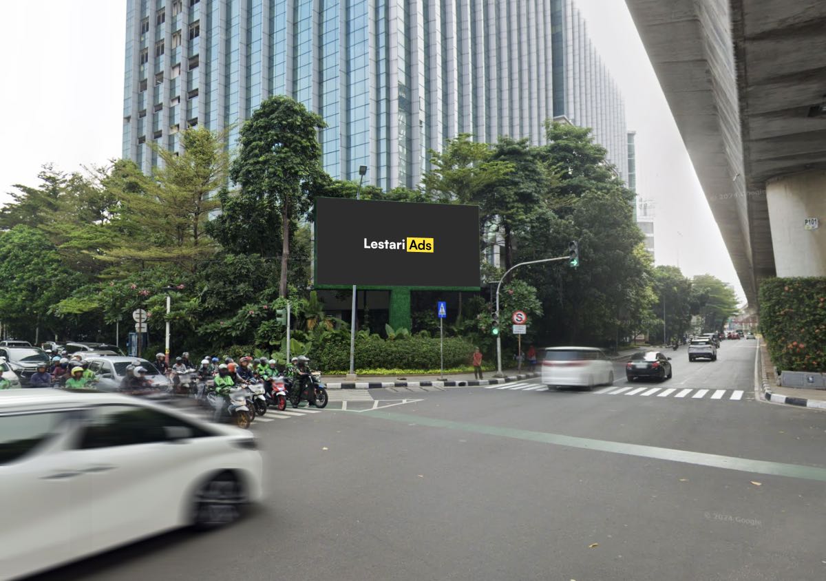 Digital Billboard Advertising on Iskandarsyah Raya, South Jakarta