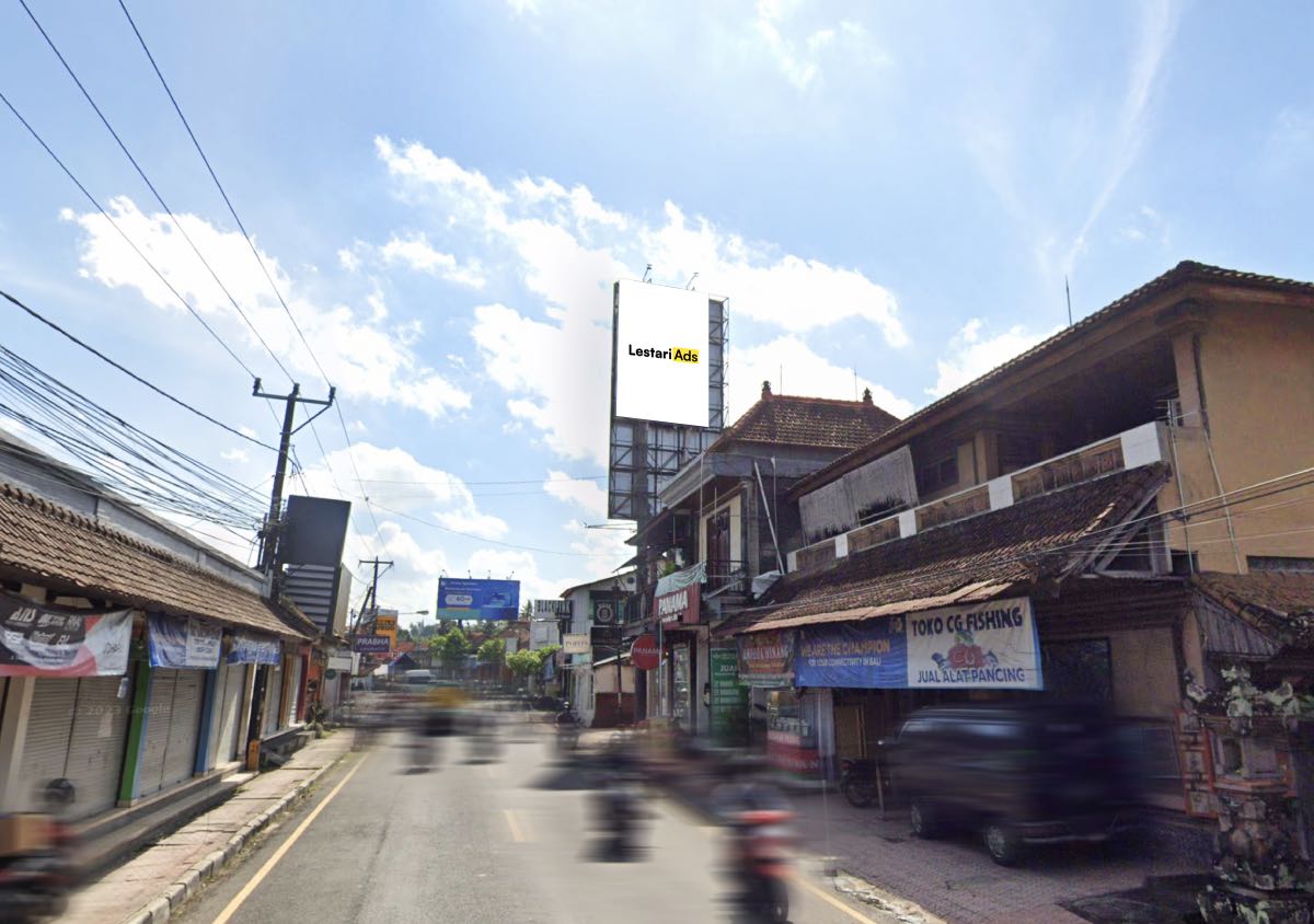 Sewa Billboard Jalan Cok Gede Rai, Ubud, Gianyar, Bali