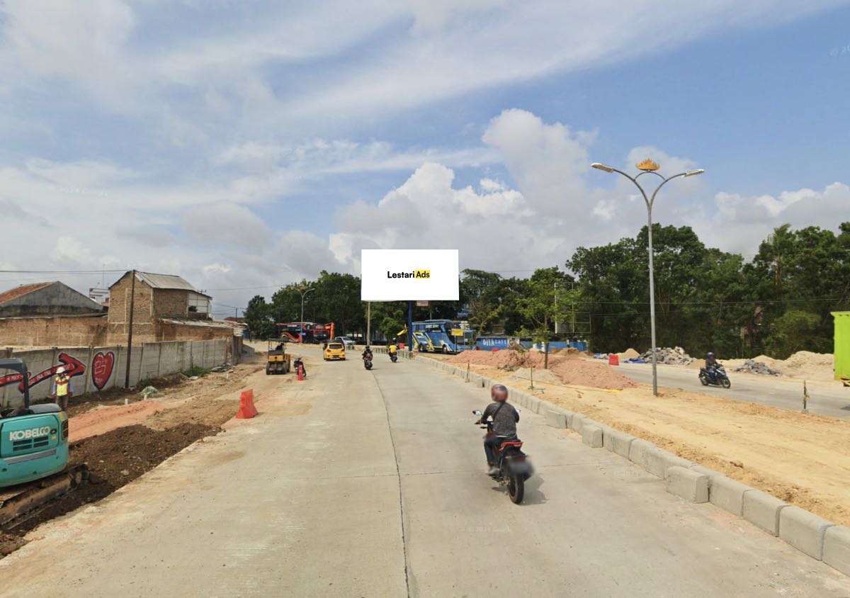 Billboard Ad Space Terusan Ryacudu Street, Jati Agung, South Lampung, Lampung