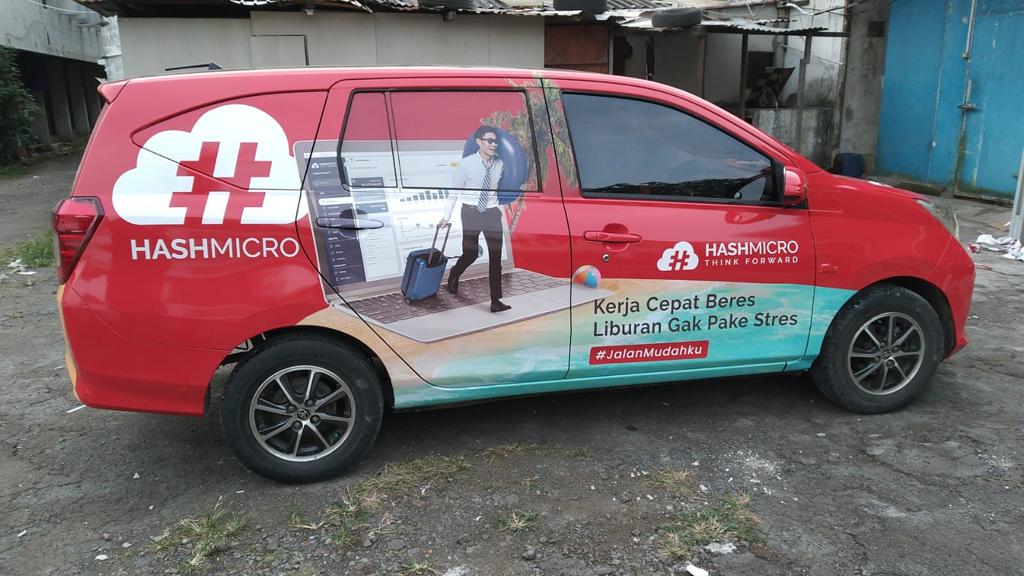 Car Branding Advertising Space in Cirebon City, West Java