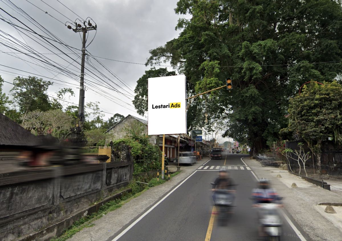 Billboard Advertising on Besakih Main Road, Karangasem, Bali