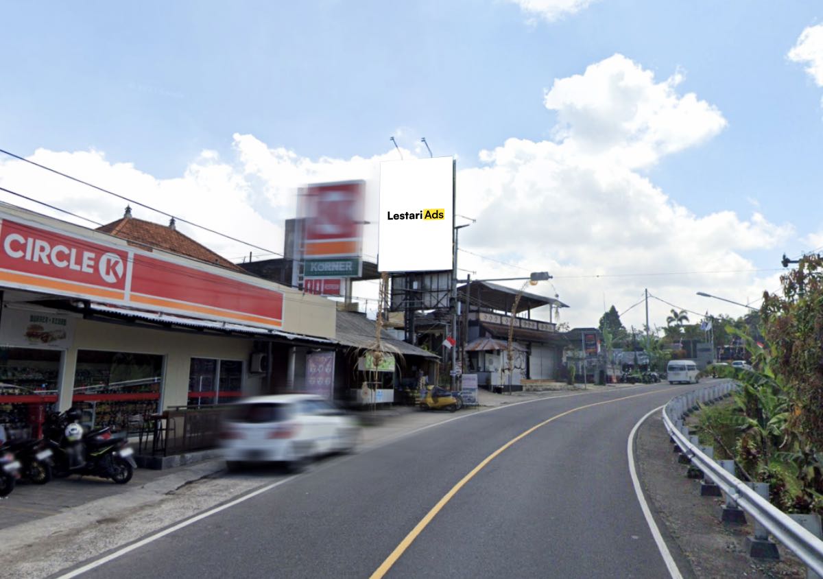 Billboard Ad Space Baturiti Street (Circle K), Baturiti District, Tabanan, Bali