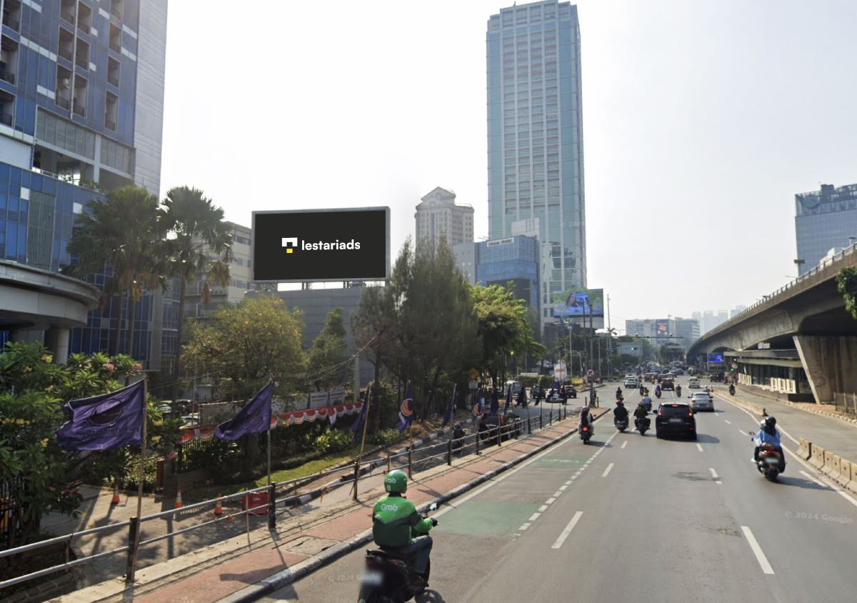 Digital Billboard Advertising on Slipi Junction, Jakarta