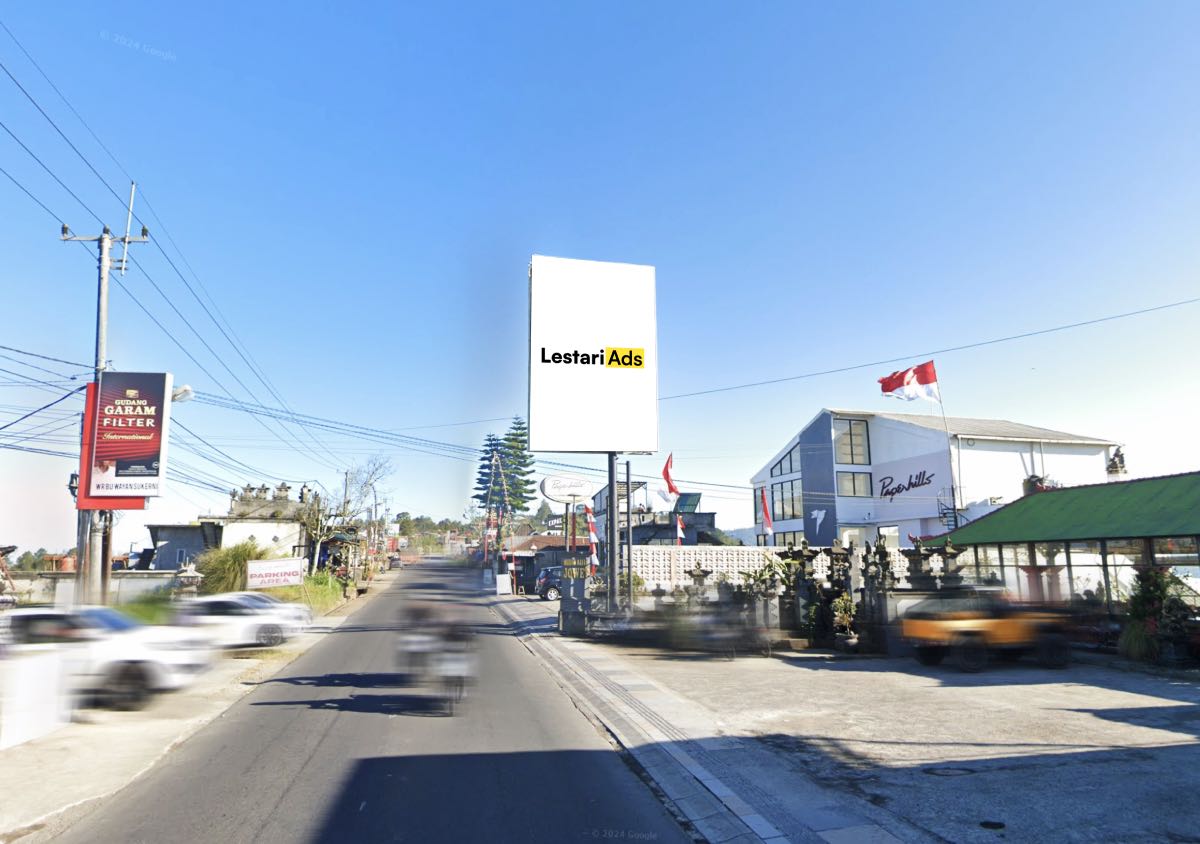 Sewa Billboard Jalan Raya Penelokan, Kintamani, Bangli, Bali