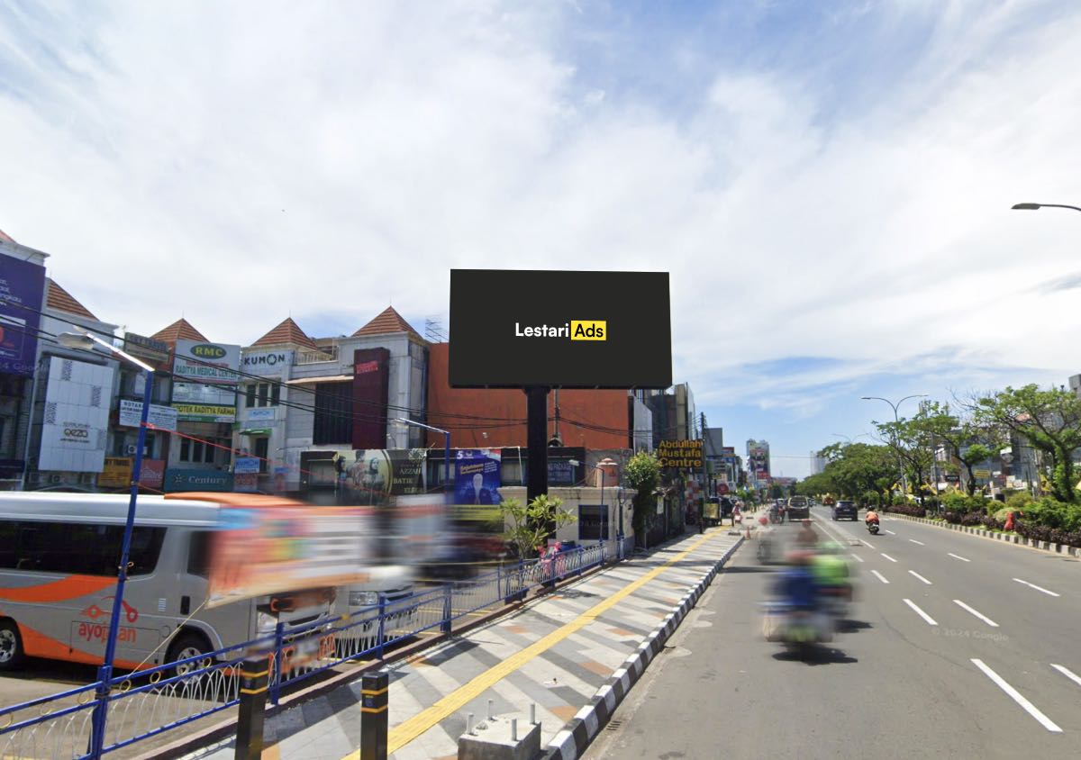 Digital Billboard Advertising on Margonda Raya, Depok, West Java