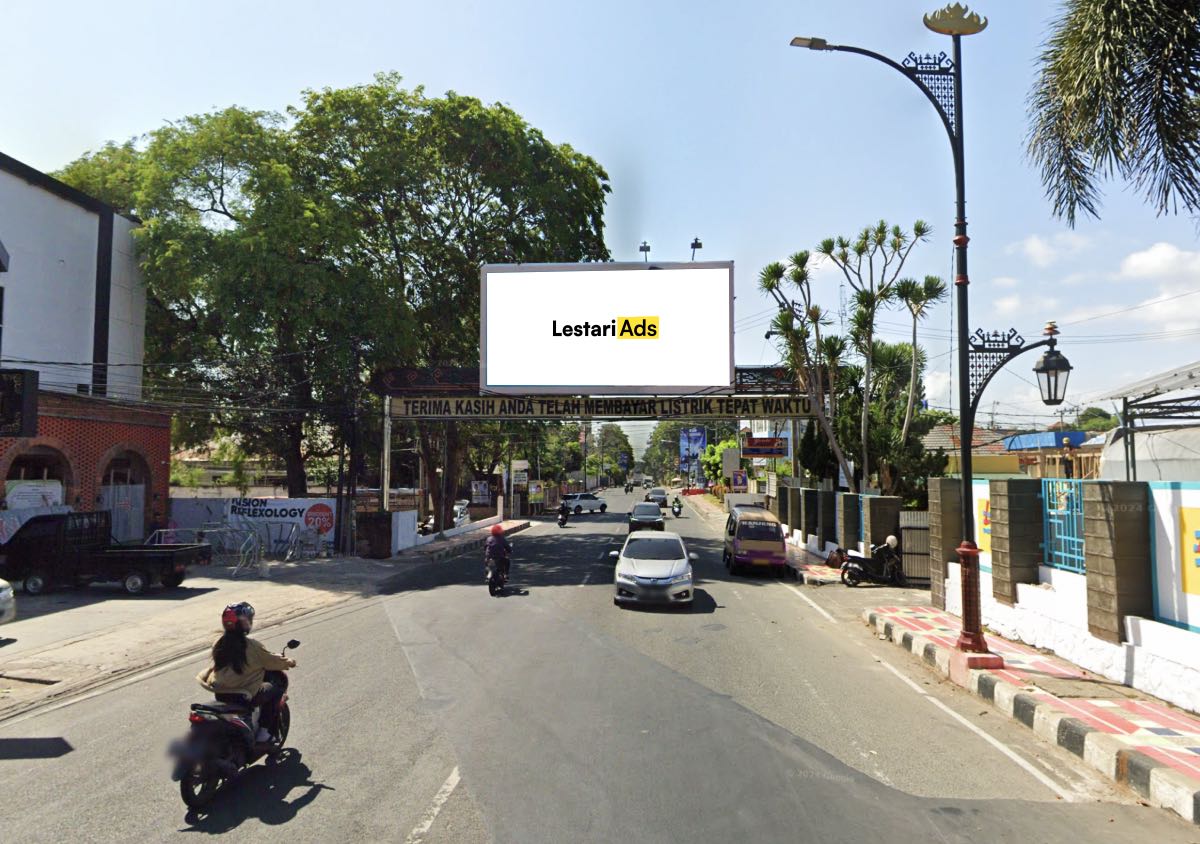 Billboard Ad Space Diponegoro Street, Central Tanjung Karang, Bandar Lampung, Lampung