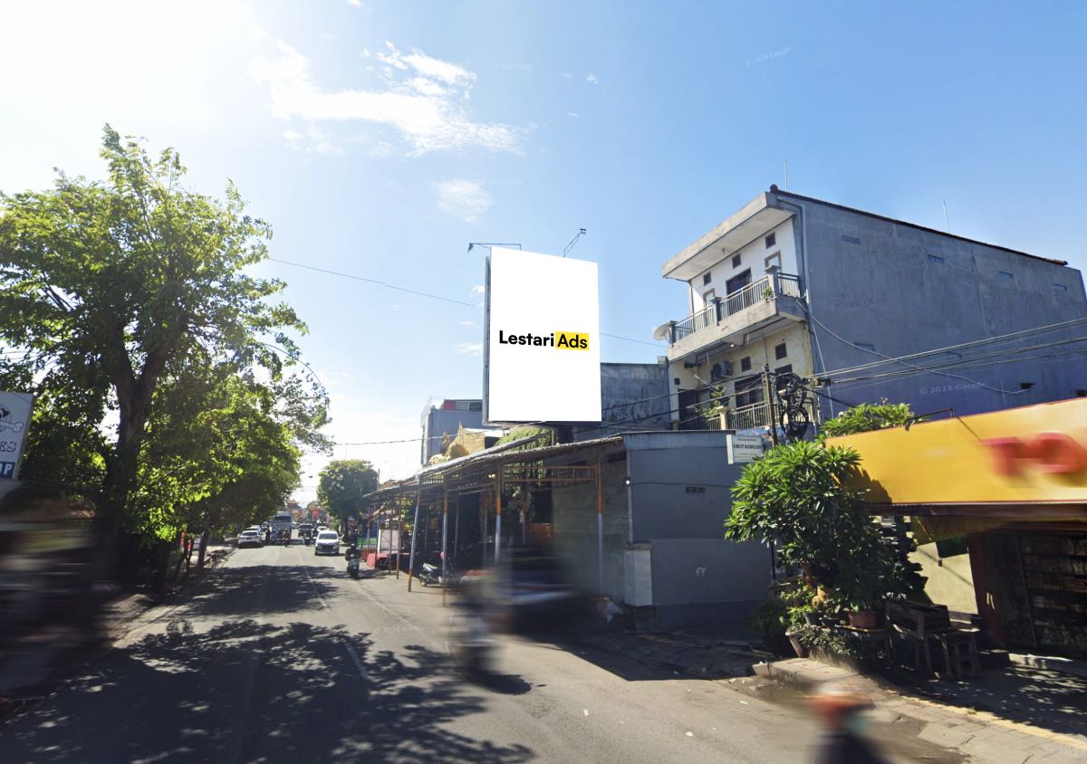 Billboard Advertising on Sesetan Main Road, Denpasar City, Bali