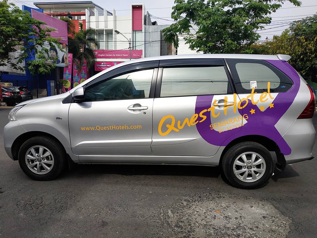 Car Branding Advertising Space in Bandar Lampung, Lampung