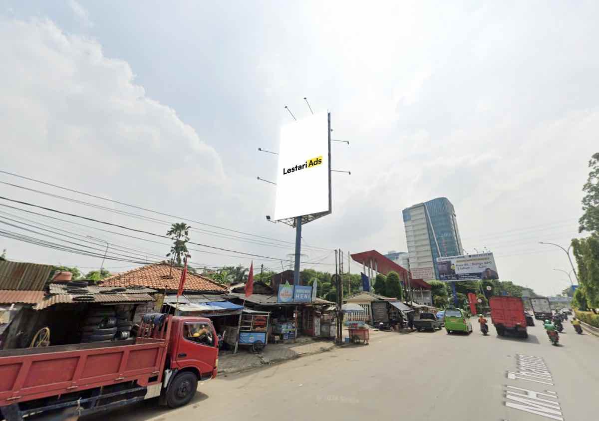 Billboard Ad Space MH Thamrin Street, Duta Indah Iconic, South Tangerang, Banten