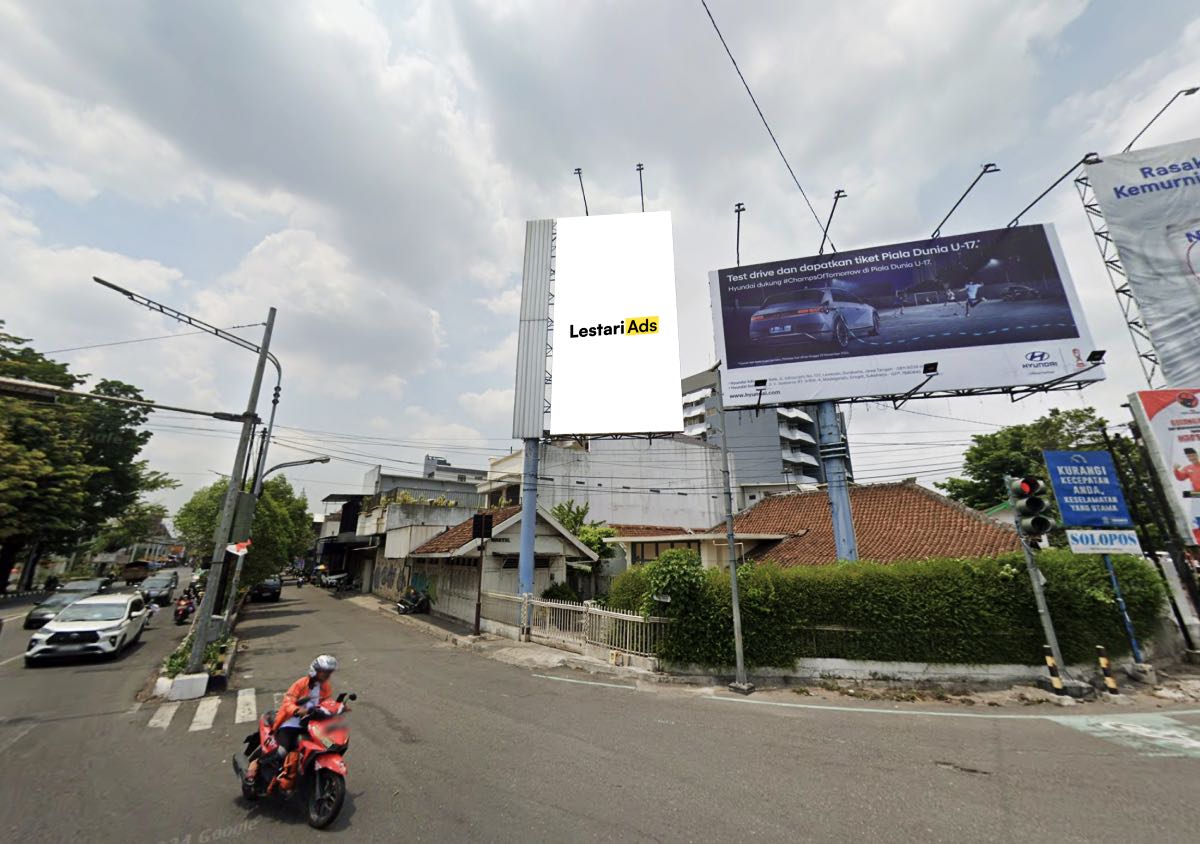 Billboard Ad Space Urip Sumoharjo Street, Jebres, Surakarta (Solo), Central Java