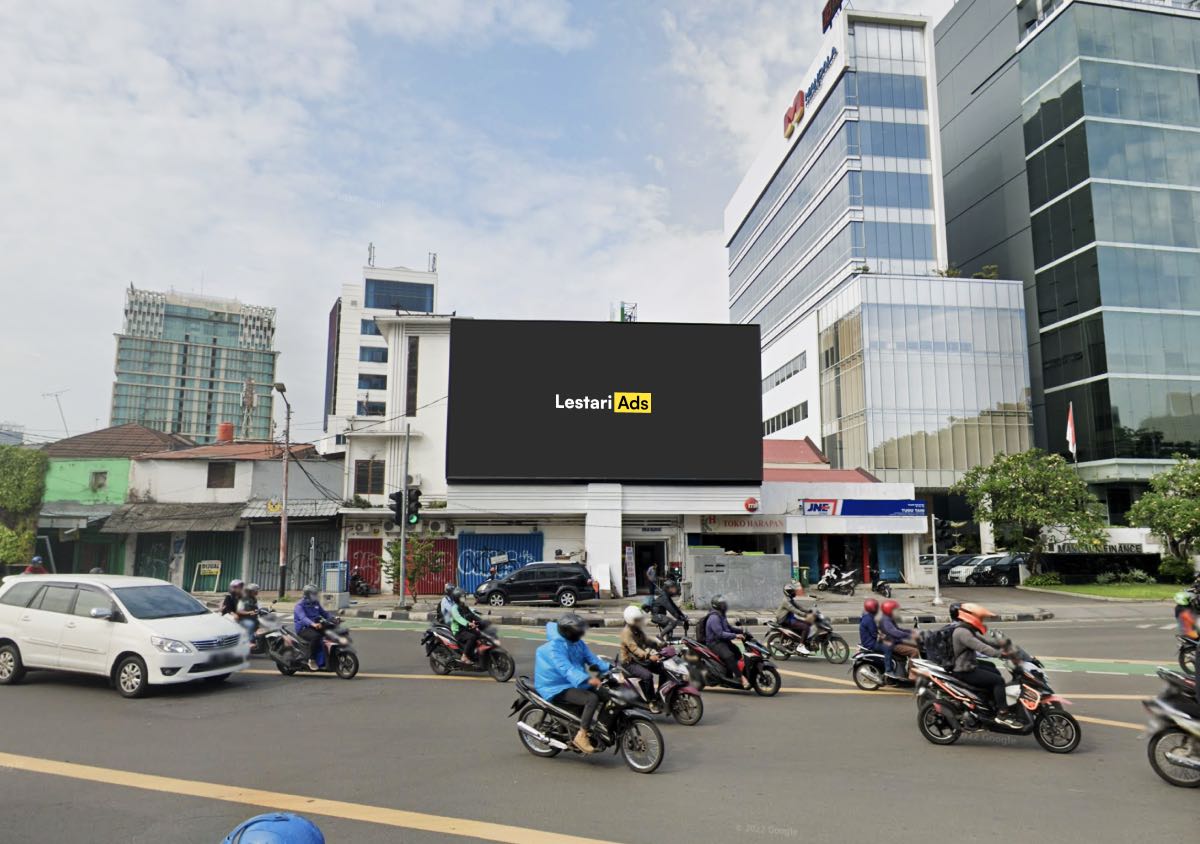 Digital Billboard Advertising on Menteng Raya, Central Jakarta, Jakarta