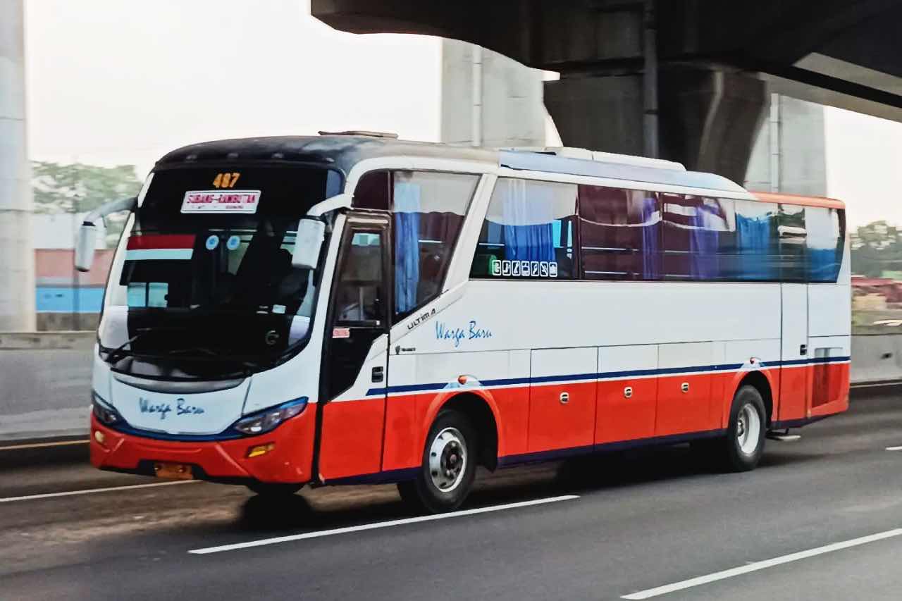 Advertising Space on Warga Baru Bus, Jakarta