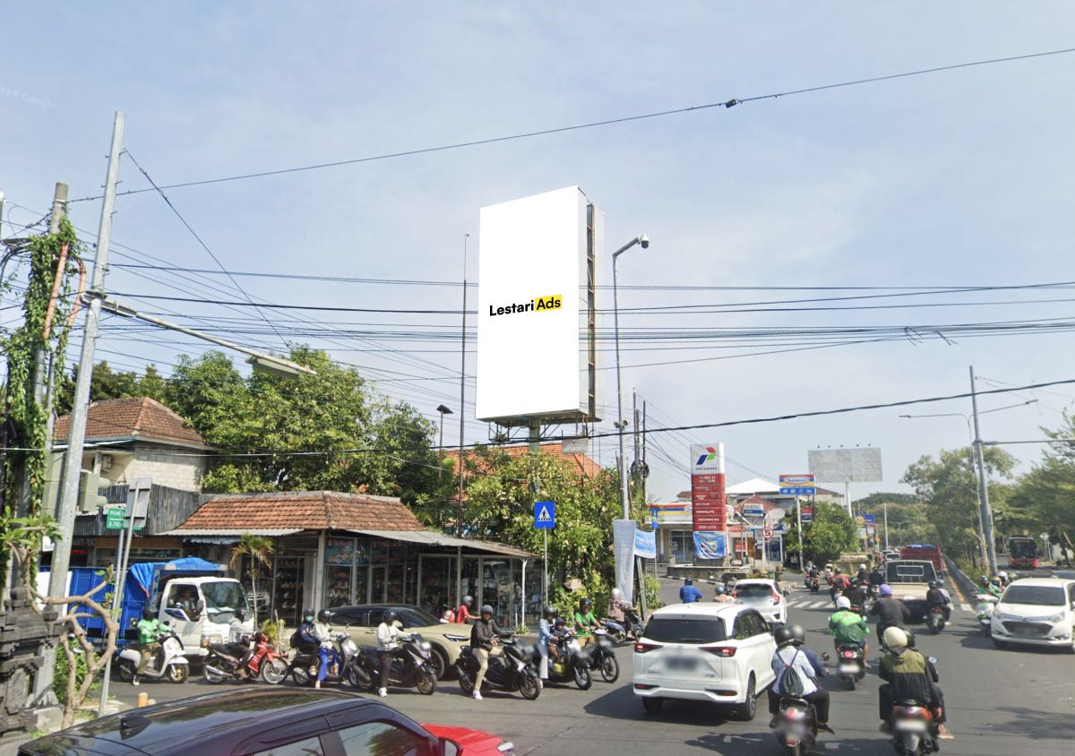 Billboard Advertising on Imam Bonjol Street, Denpasar, Bali