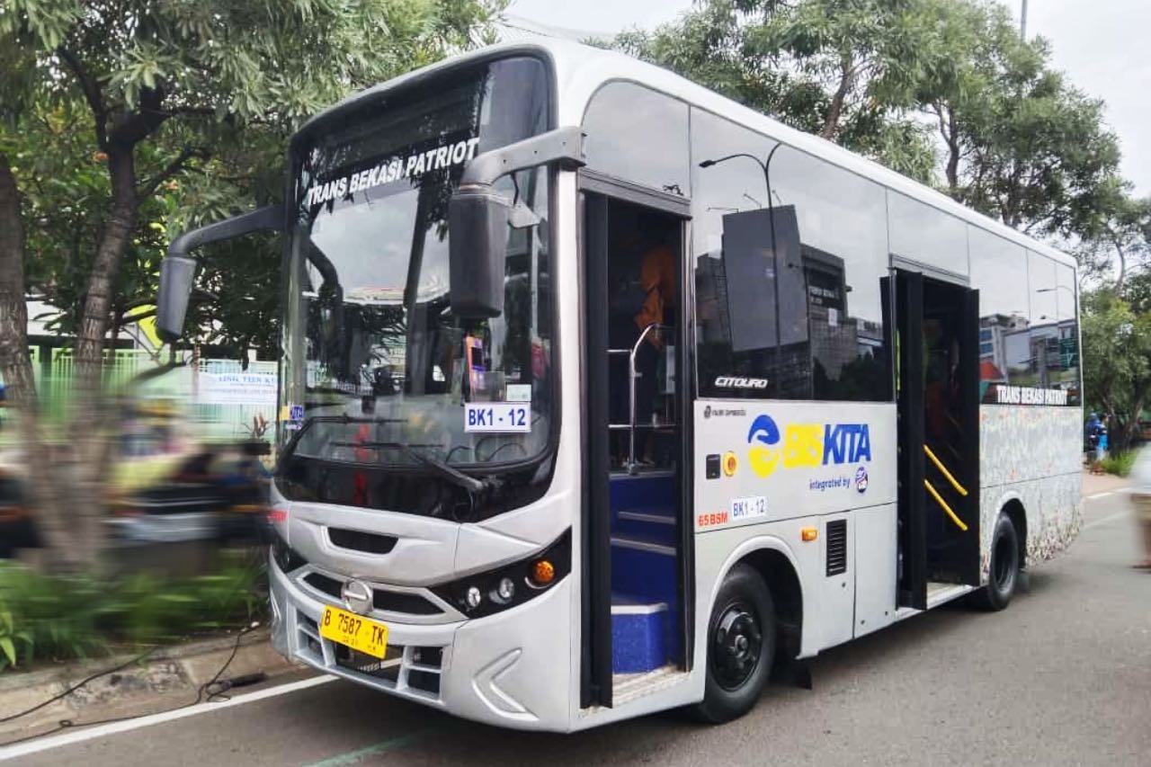 Advertising Space on Trans Patriot Bekasi Bus, West Java