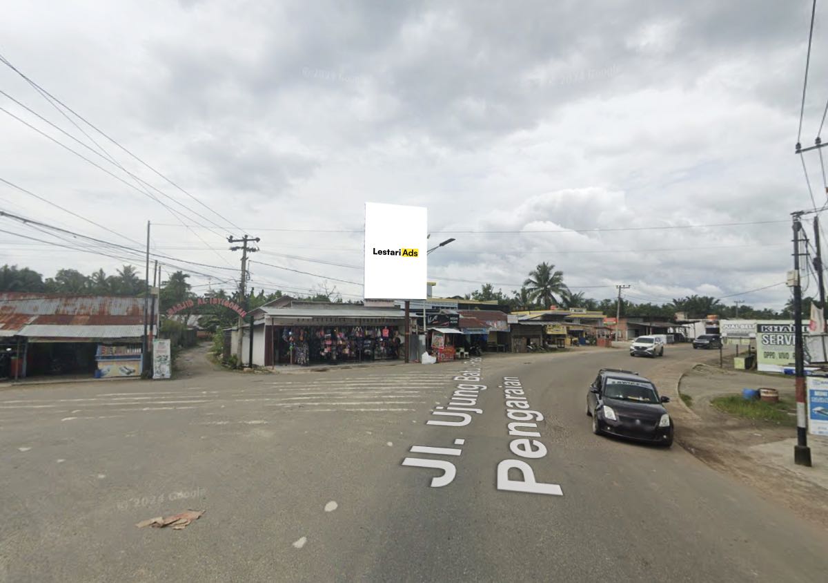 Junior Billboard Ad Space Ujung Batu-Pasir Pengaraian Street, Ujung Batu, Rokan Hulu, Riau