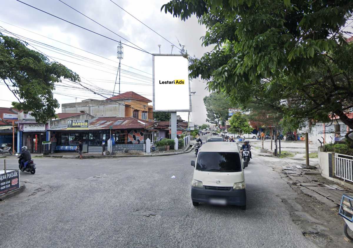 Sewa Billboard Jalan Pepaya, Pekanbaru, Riau