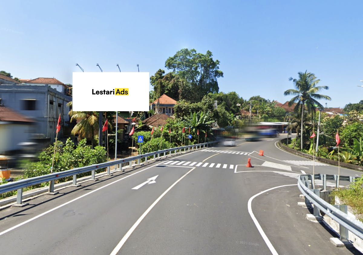 Billboard Advertising on Bajera Shortcut, Tabanan, Bali