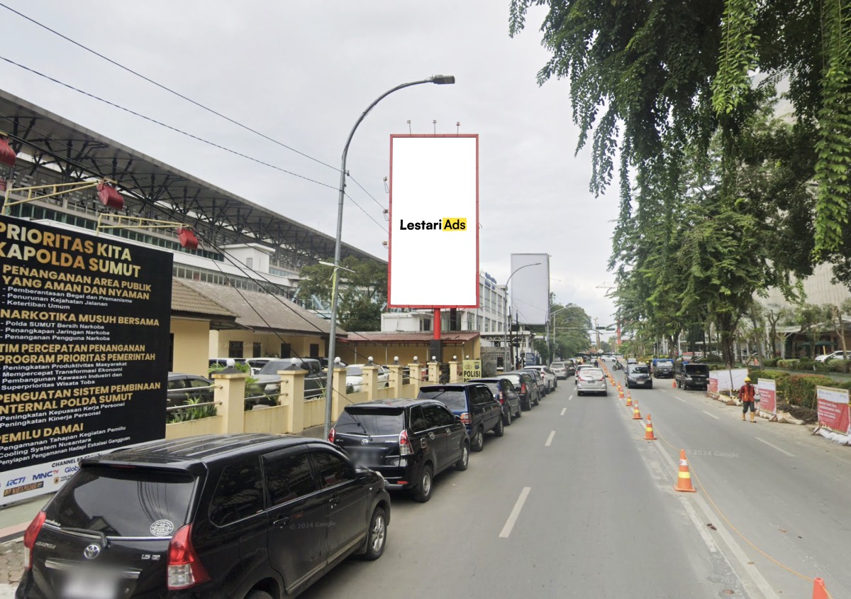 Billboard Ad Space Java Street (in front of Railink), East Medan, Medan City, North Sumatra