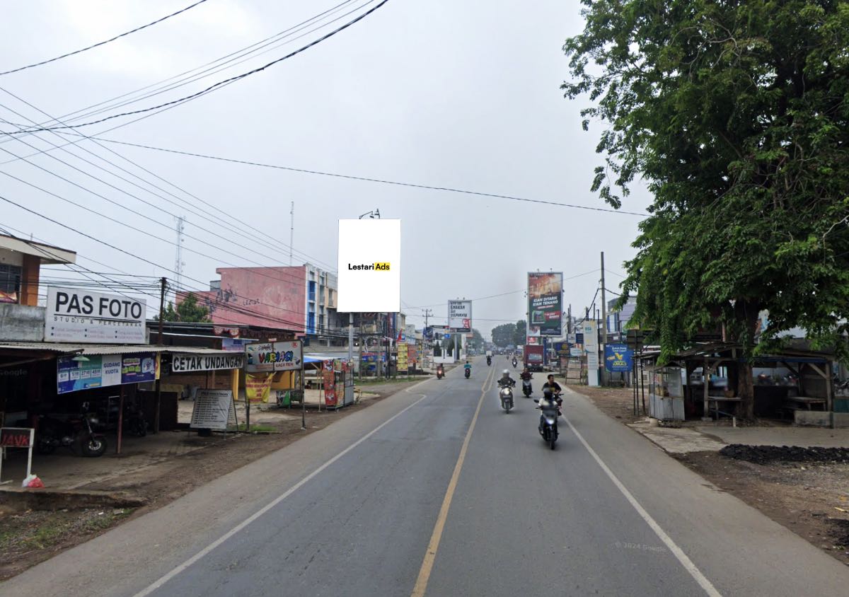 Billboard Ad Space Lintas Sumatera Street, Banjar Agung, Tulang Bawang, Lampung