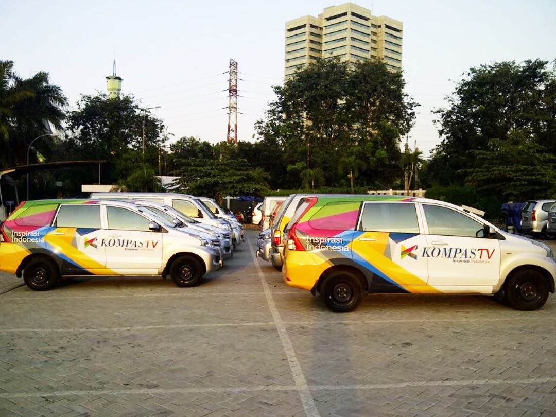 Car Branding Advertising Space in Solo City, Central Java