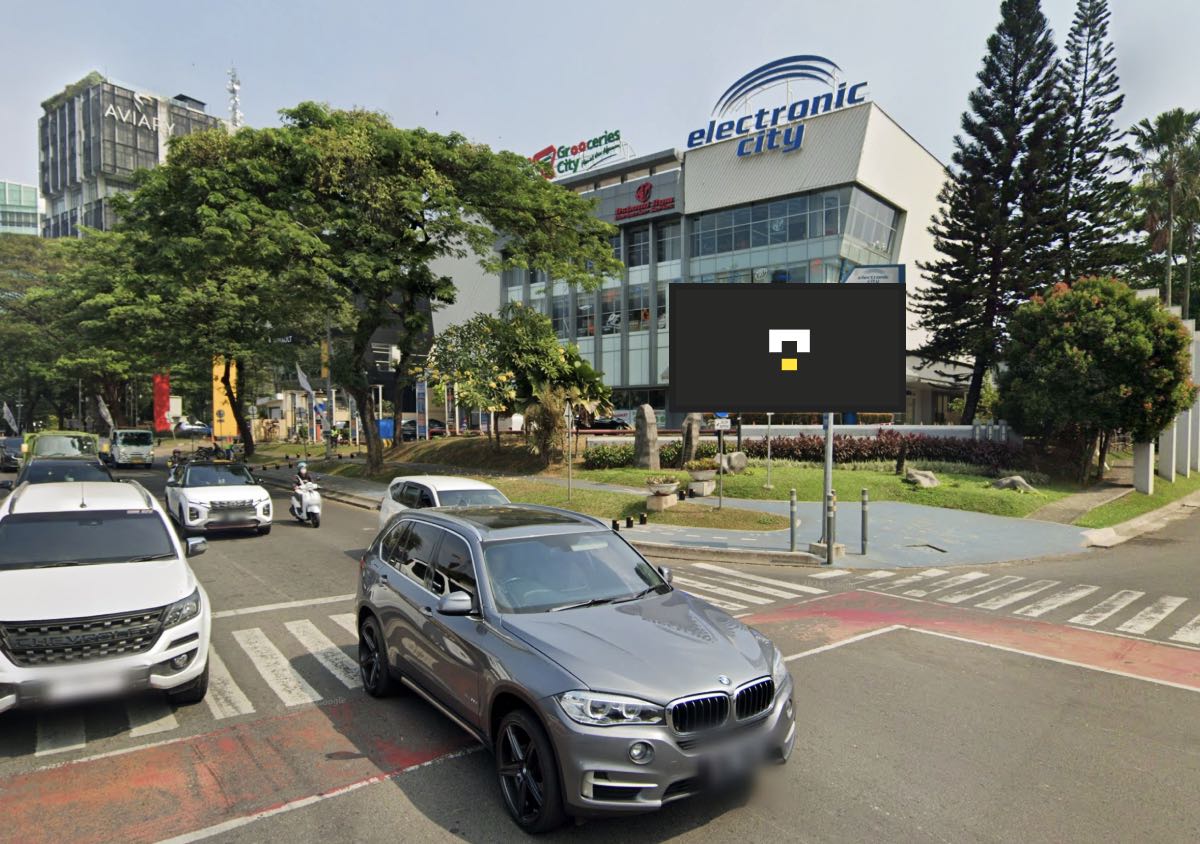 Digital Billboard on Kebayoran Residence, Bintaro