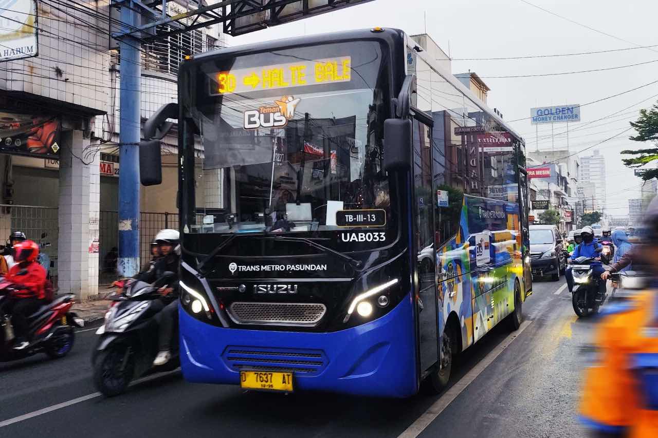 Advertising Space on Trans Metro Bandung Bus, West Java