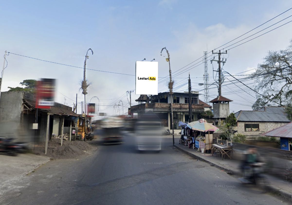 Sewa Billboard Jalan Raya Kintamani, Kintamani, Bangli, Bali