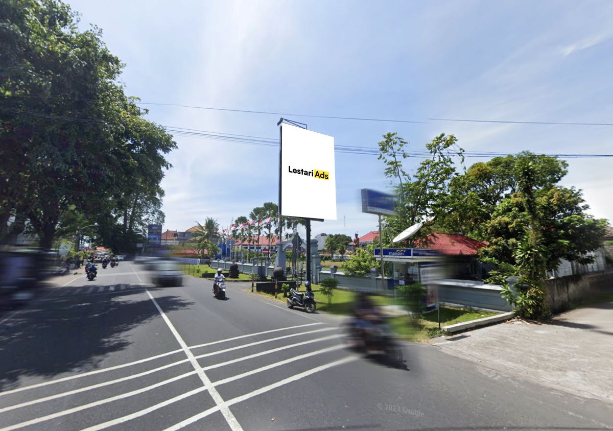 Billboard Advertising on Sesetan Main Road, Denpasar, Bali